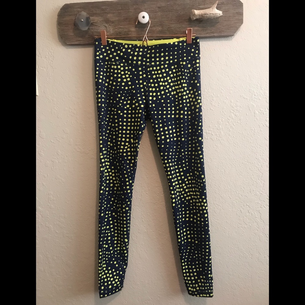 Under Armour polka dot ankle leggings